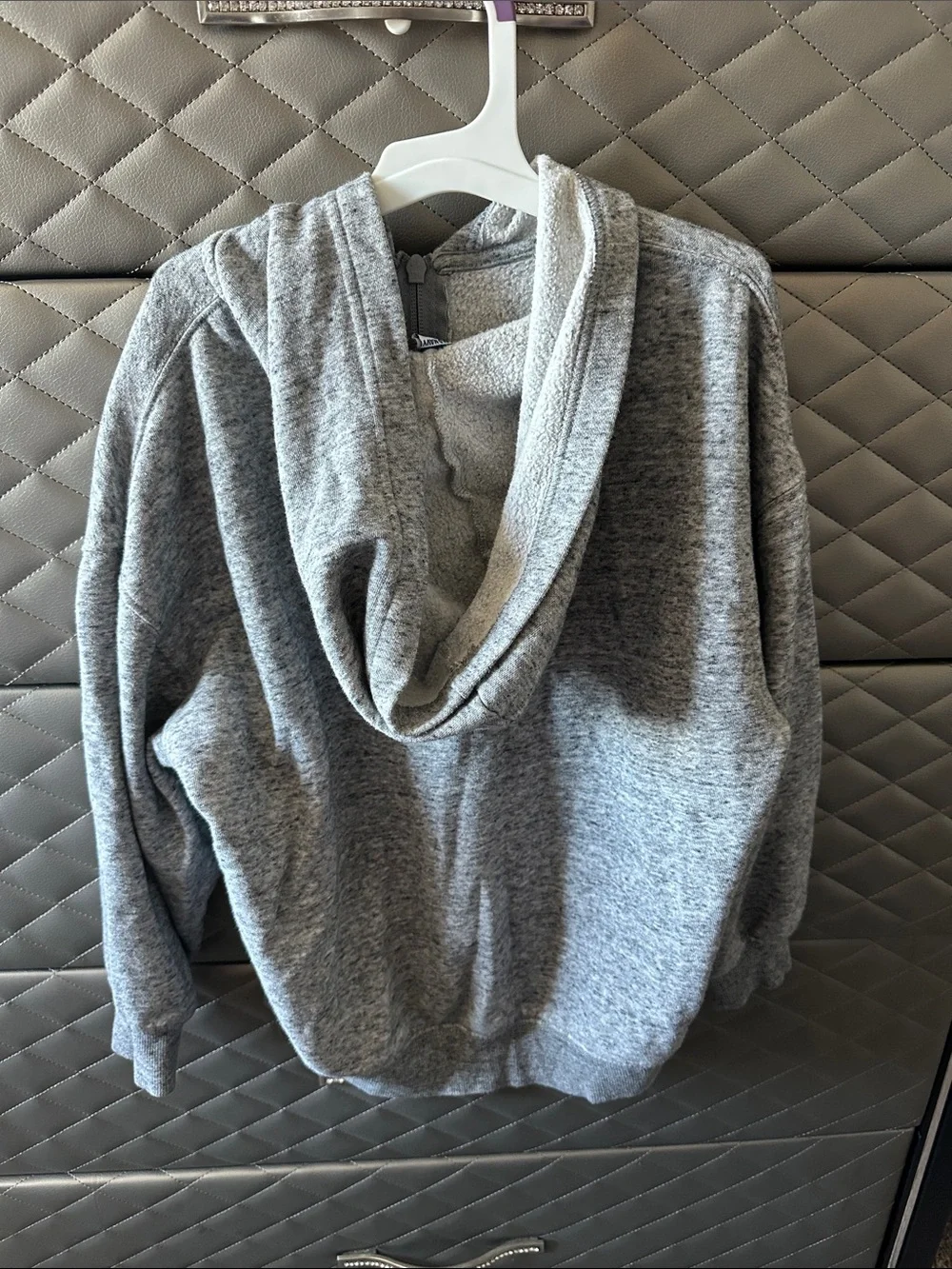 Old Navy Gray Zip-Up Hoodie Jacket